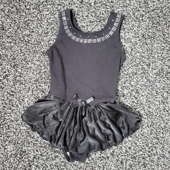 Jacques Moret Other - Moret 4/5 Dance Costume Black with Silver Studs